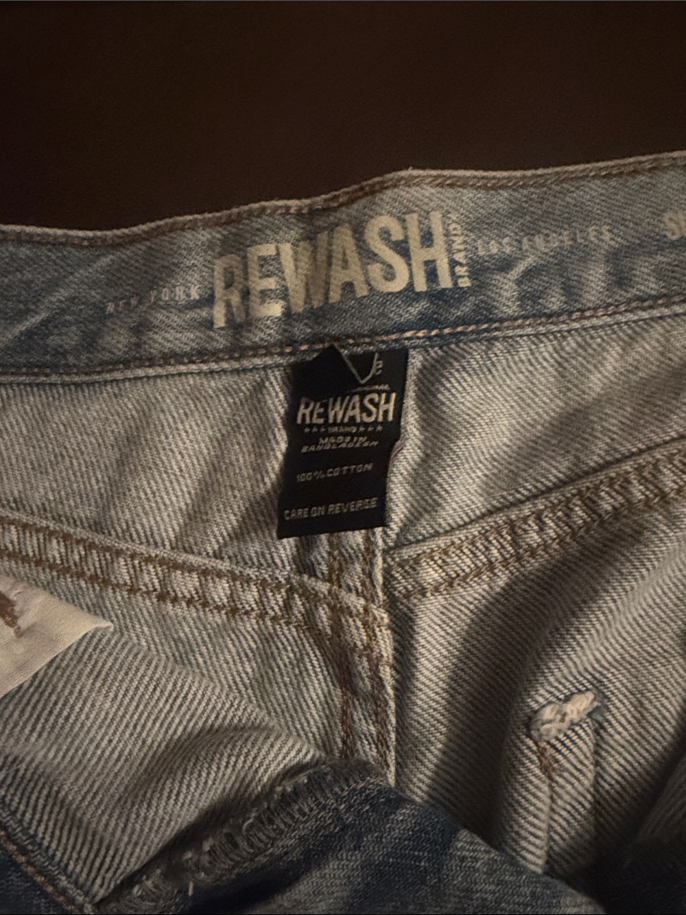 Womens Jean shorts Rewash